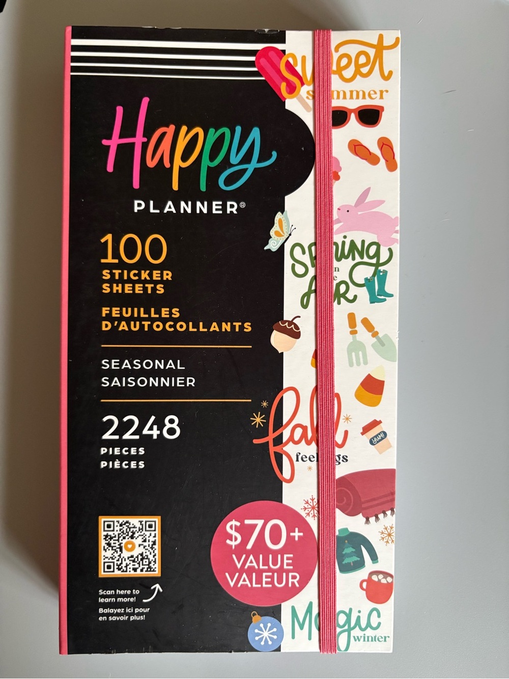 Happy Planner Seasonal Mega Value Sticker Book